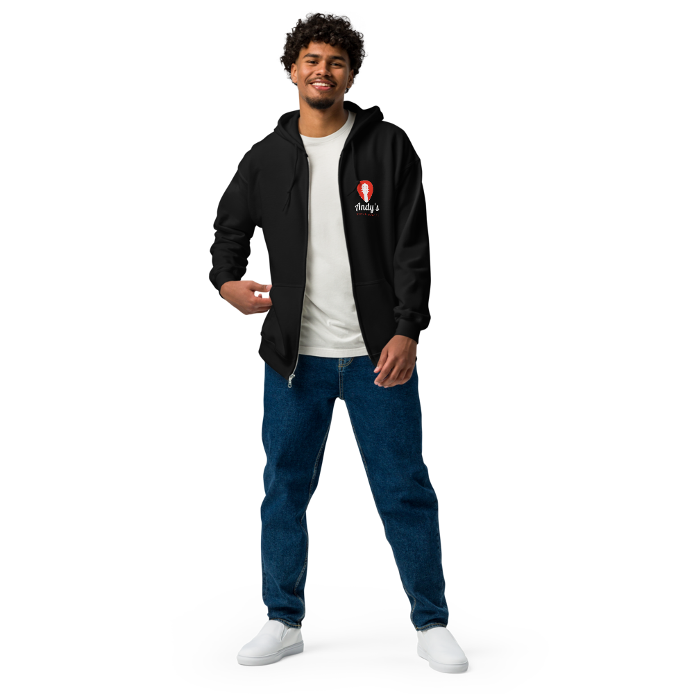 Andy's Unisex Heavy Blend Zip Hoodie